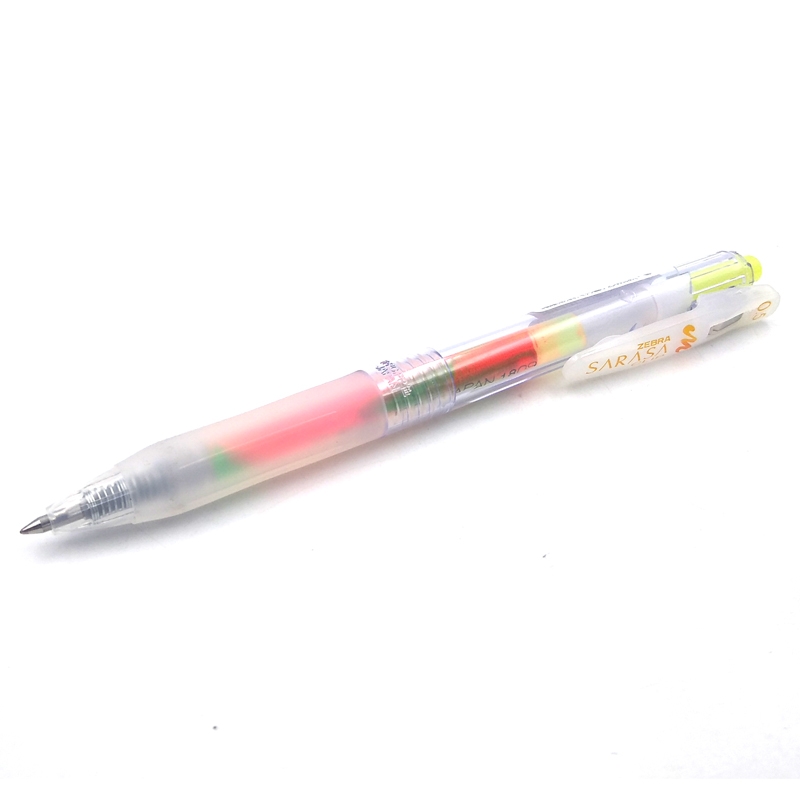 Bút Bi 0.5 mm Nhiều Màu Ngẫu Nhiên - Sarasa Clip Marble Zebra JJ75-TM - Tropical Mango