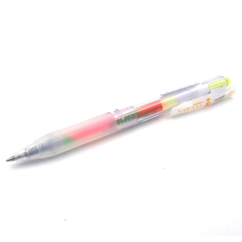 Bút Bi 0.5 mm Nhiều Màu Ngẫu Nhiên - Sarasa Clip Marble Zebra JJ75-TM - Tropical Mango